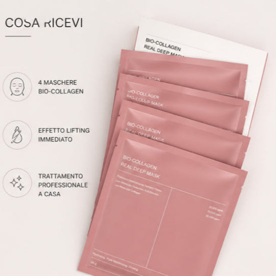 Maschera Viso al Bio Collagene
