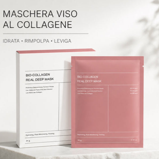 Maschera Viso al Bio Collagene