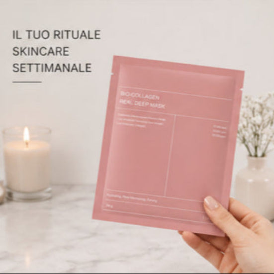 Maschera Viso al Bio Collagene